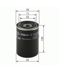 Фильтр масляный H=142mm FORD Scorpio 2,5D 93-98; ALFA ROMEO2,0-2,5; ROVER [-] 0451203194 BOSCH